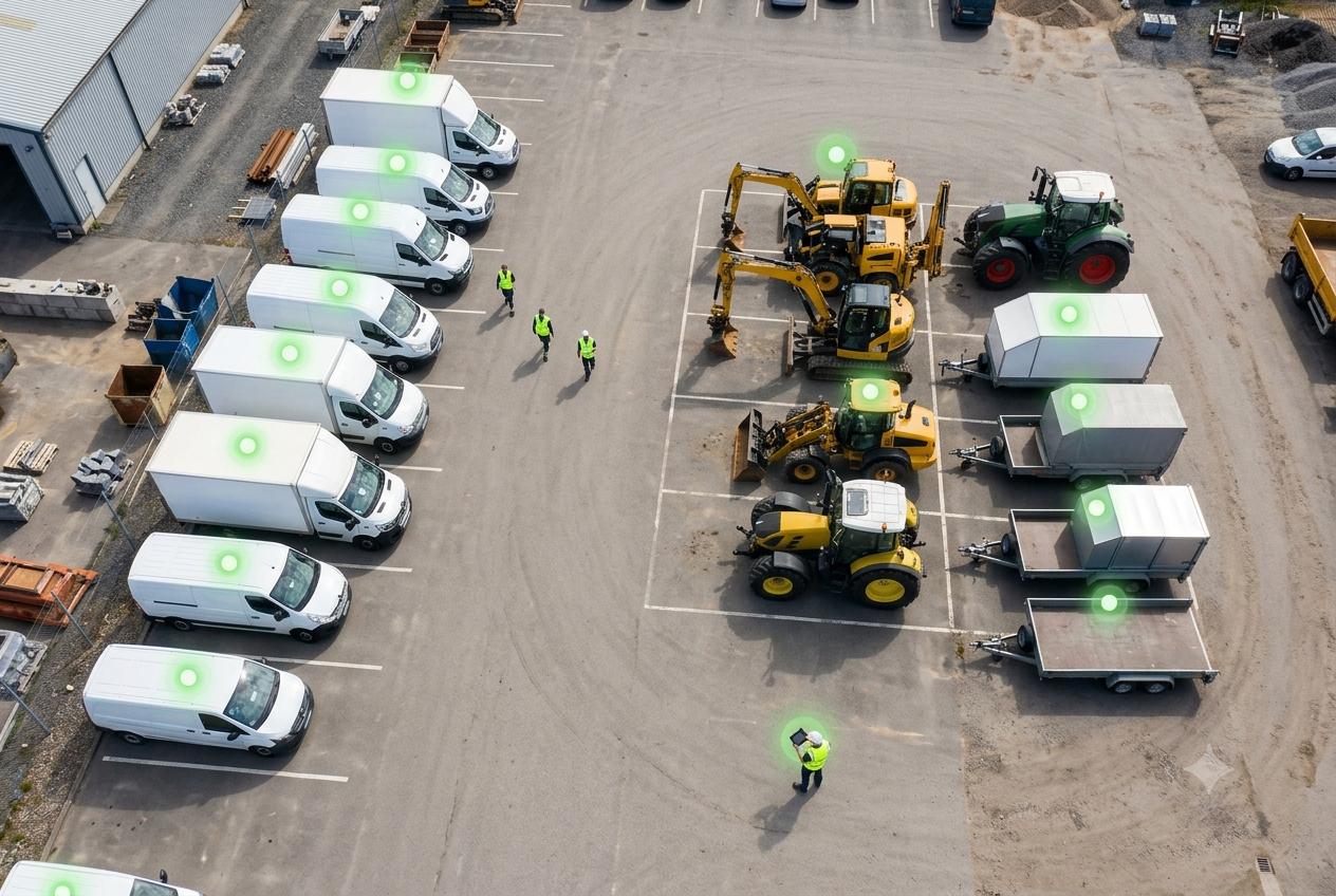 GPS tracker giver bedre overblik over biler, maskiner og udstyr